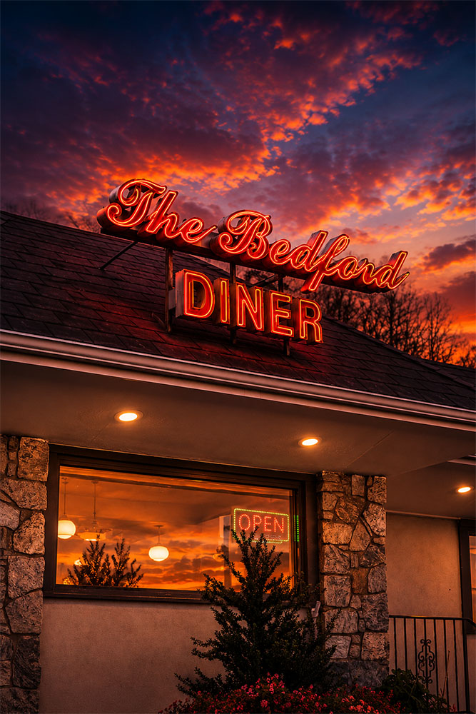 The Bedford Diner Sign – Bedford Hills, NY